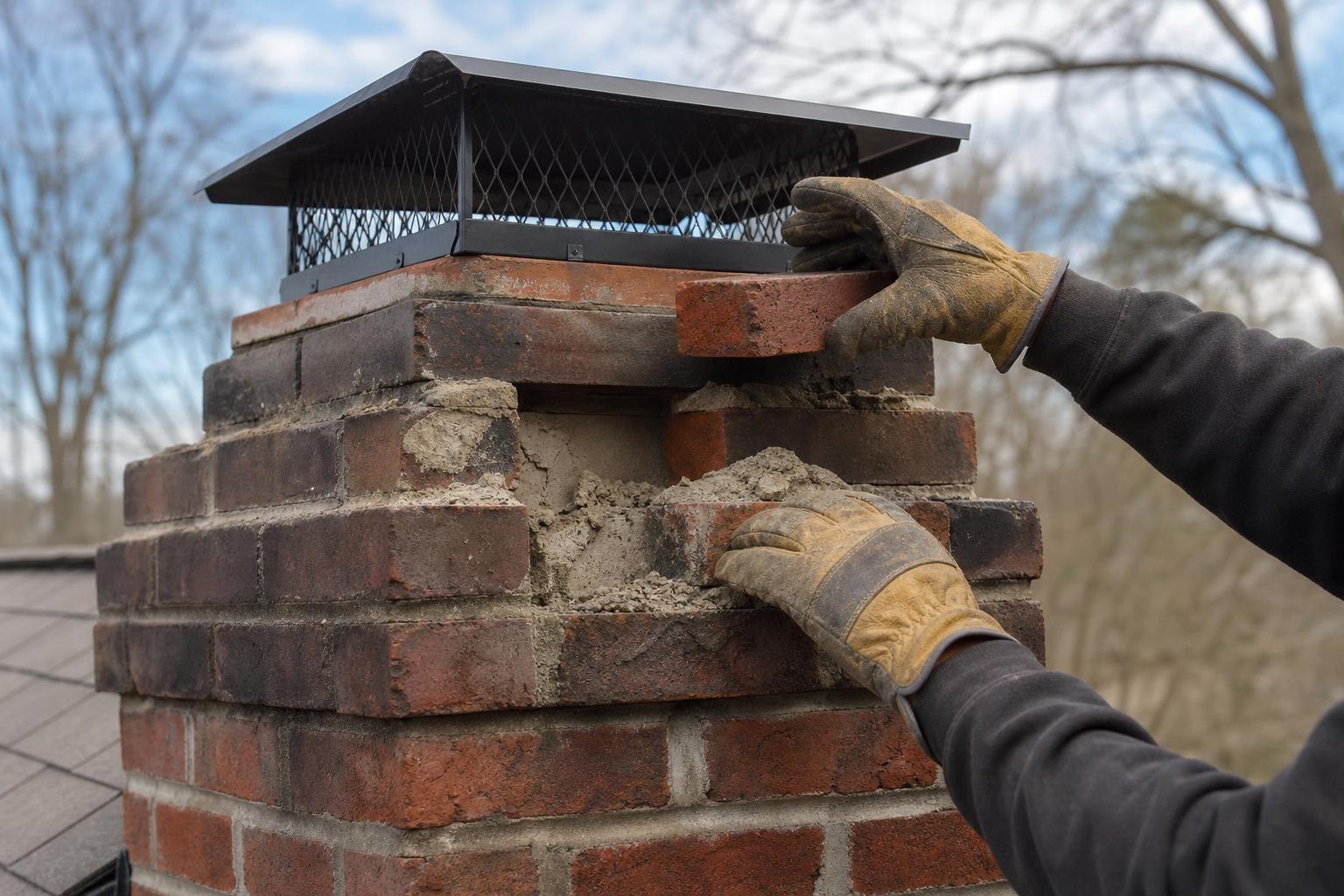 Chimney Cap Installation
